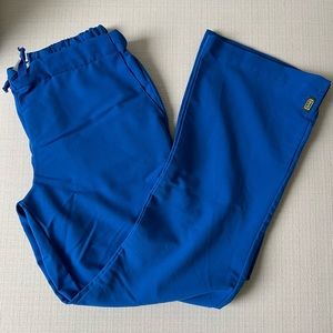 Royal Blue Womens Scrub Pants